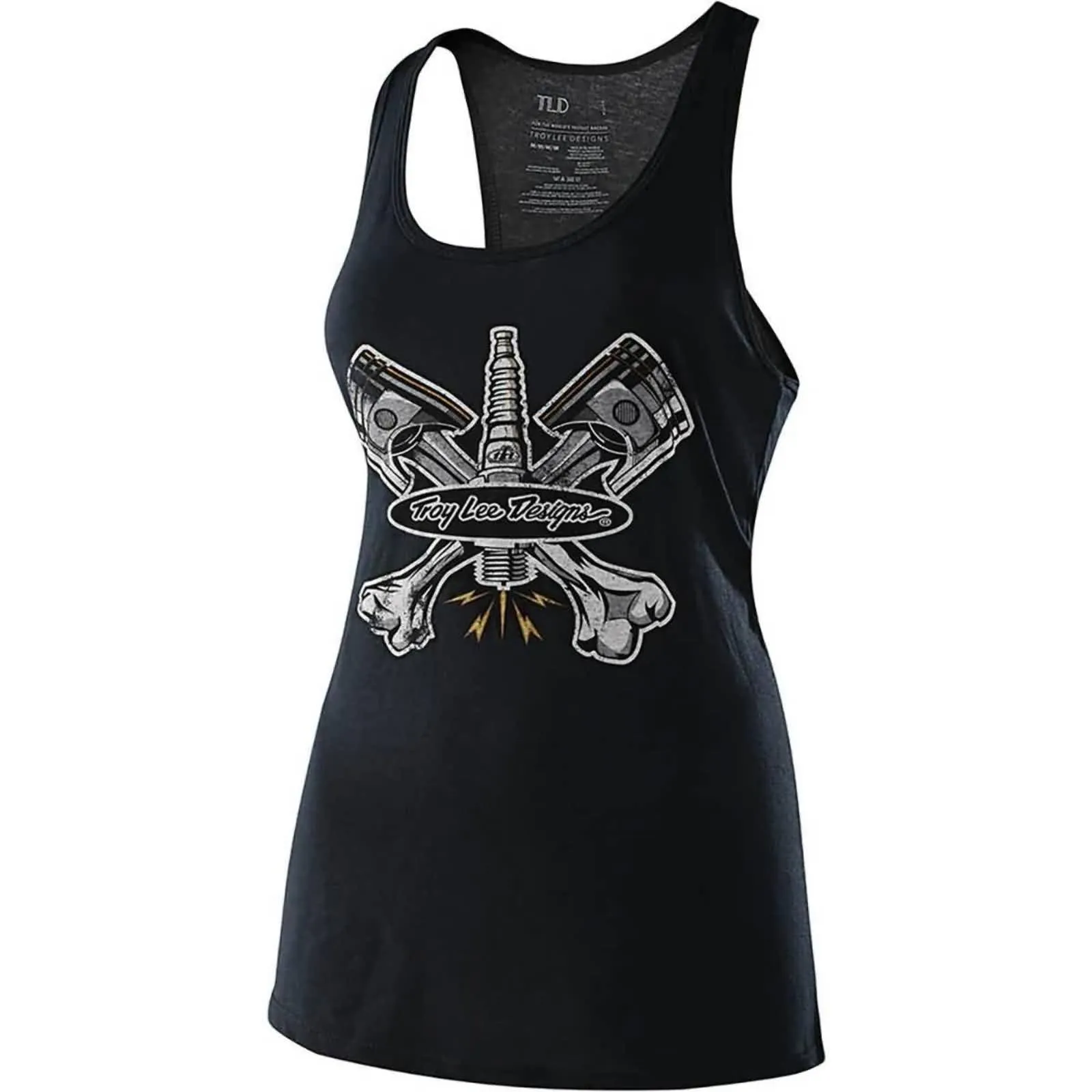 Troy Lee Designs 40TH Piston Bone Women's Tank Shirts (Brand New)