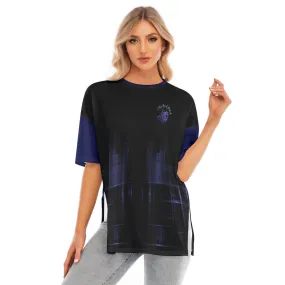 TRP Matrix 02 Ladies Designer Drop Shoulder Split Hem Long T-shirt