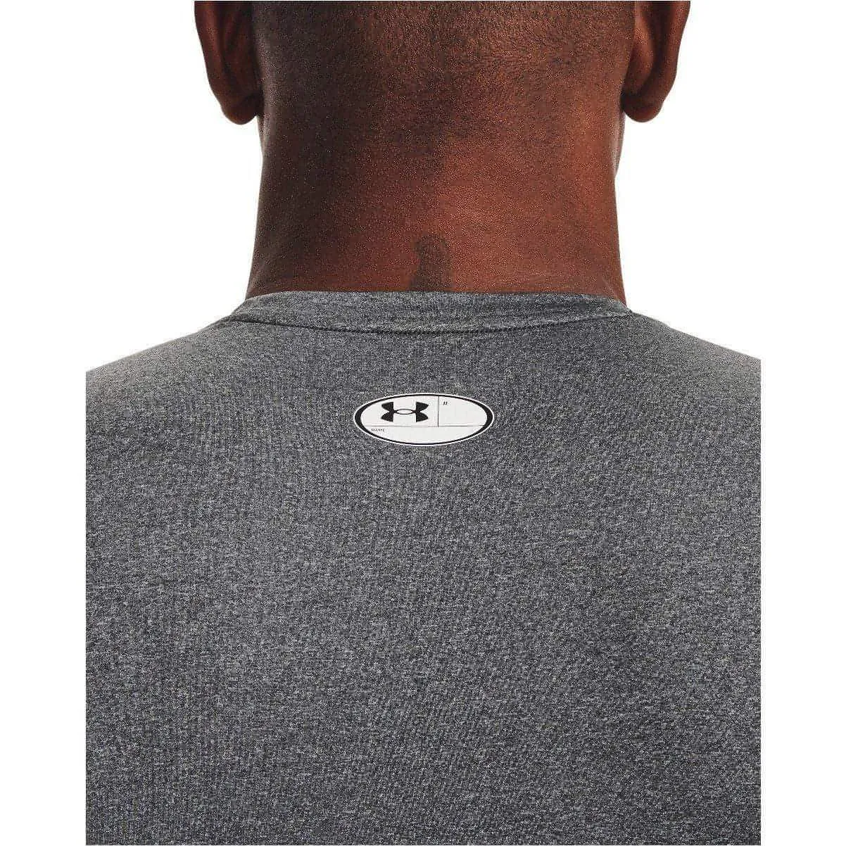 Under Armour HeatGear Armour Mens Sleeveless Compression Top - Grey