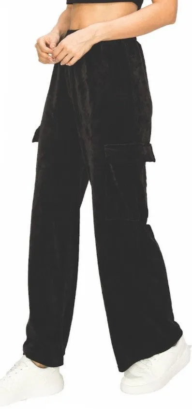 Velvet Cargo Pants