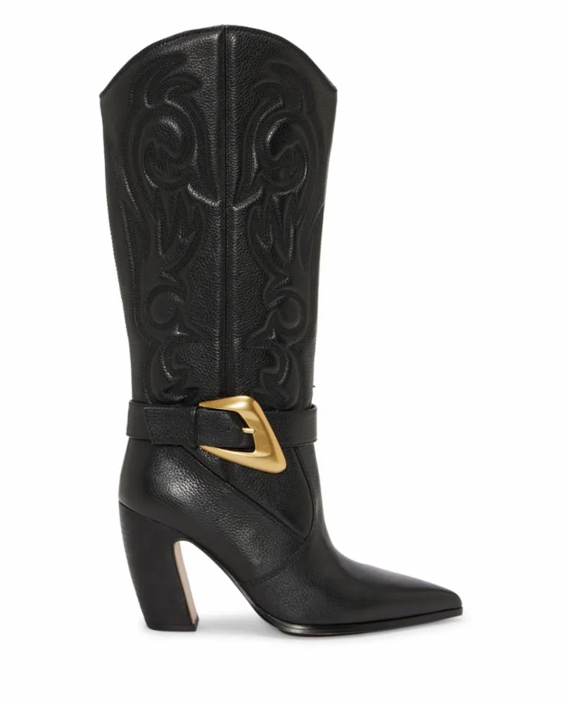 Vince Camuto BIANCAA BLACK/SOFT GRAIN NAPPA