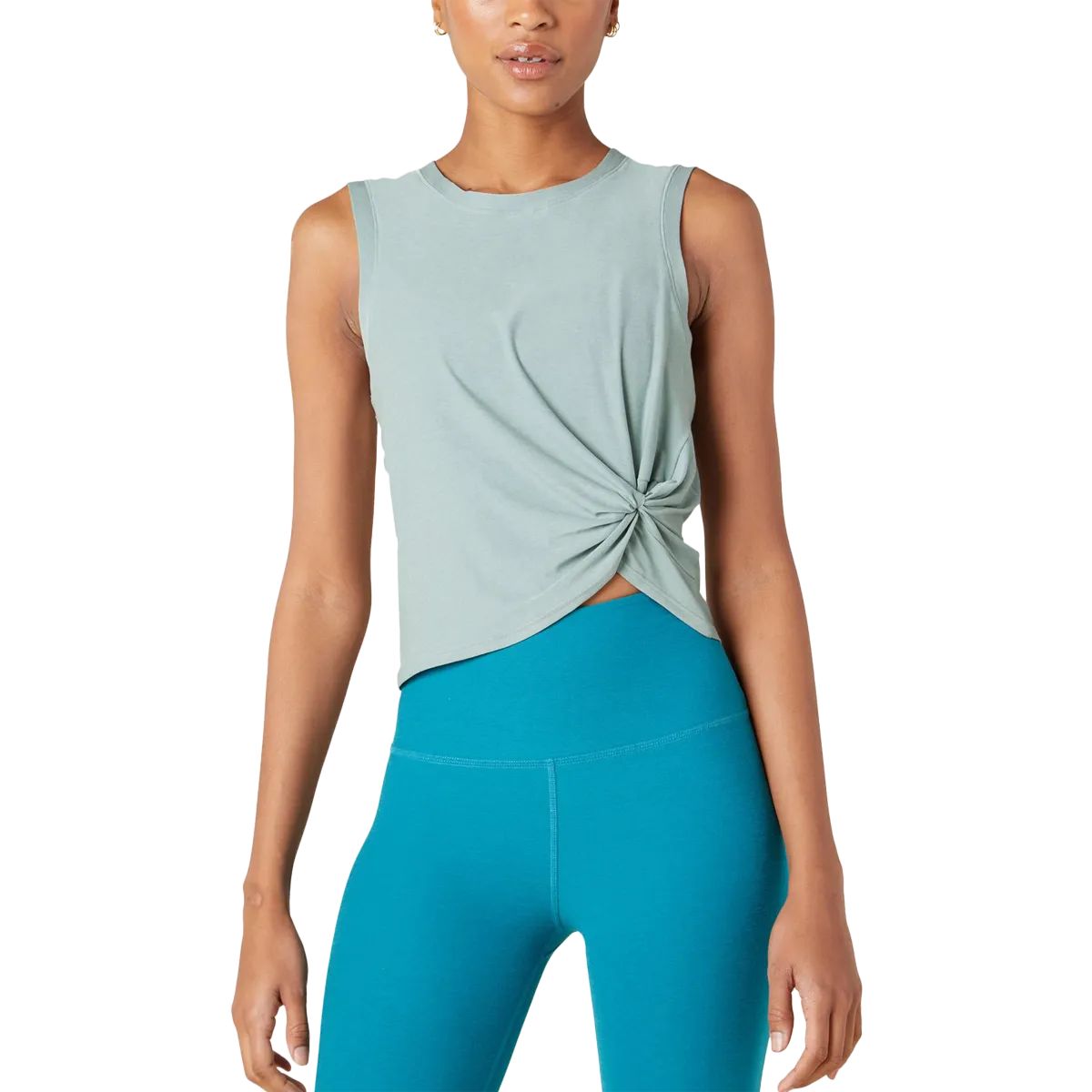 Women's Front Twist Muscle Tank