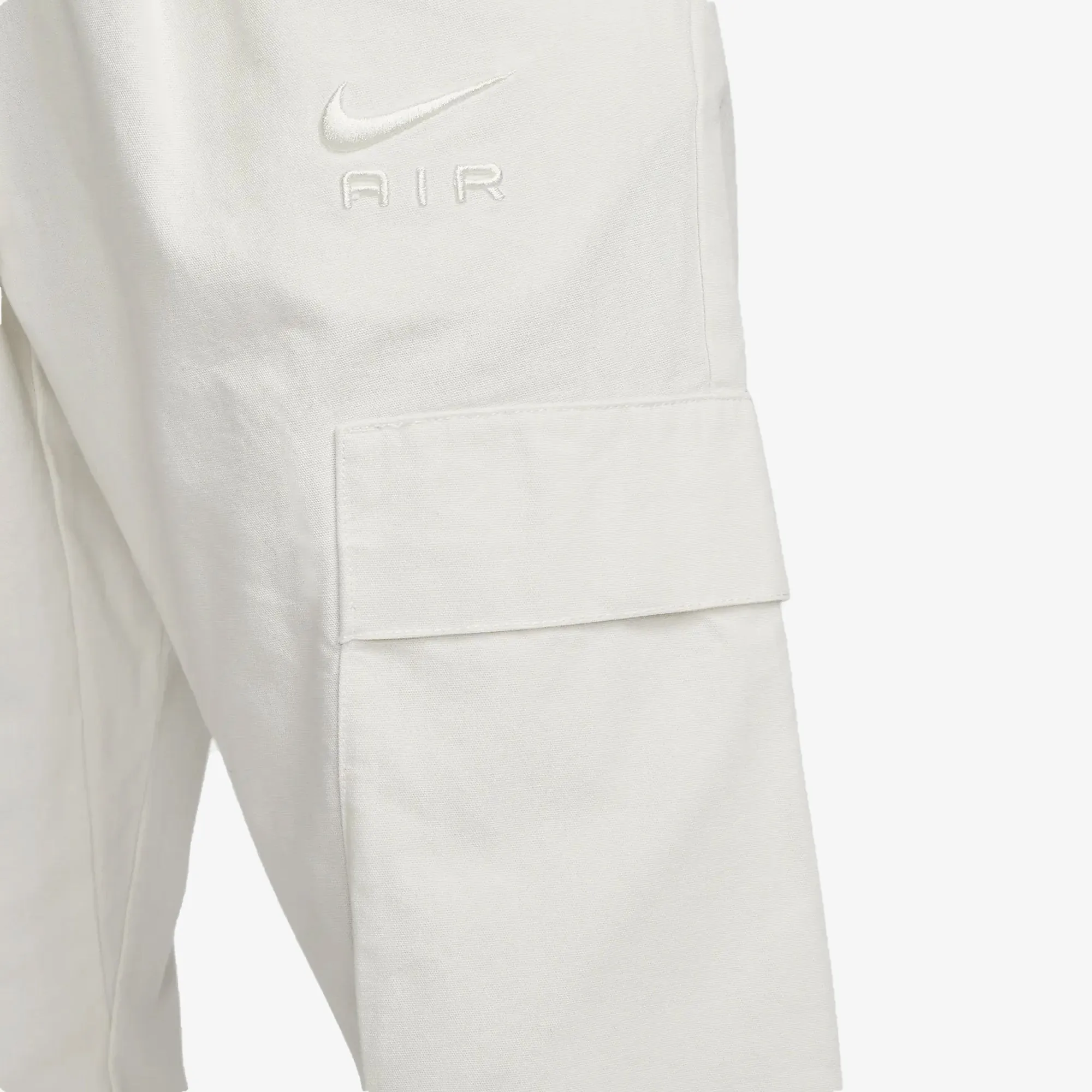 WOVEN CARGO PANTS 'WHITE/SAIL'